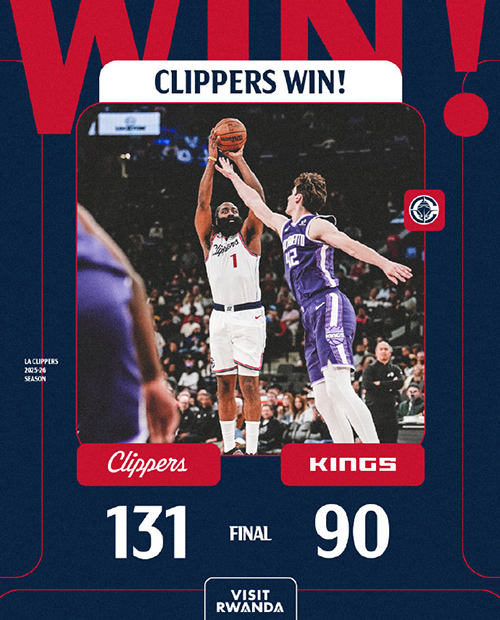 12月31日 NBA常规赛 国王vs快船 全场录像及集锦